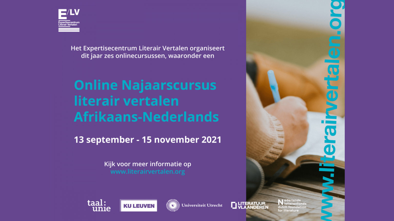 Online najaarscursus literair vertalen Afrikaans-Nederlands - Het Zuid